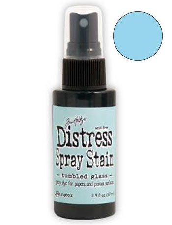  Distress Spray Stain Tumbled glass 57ml